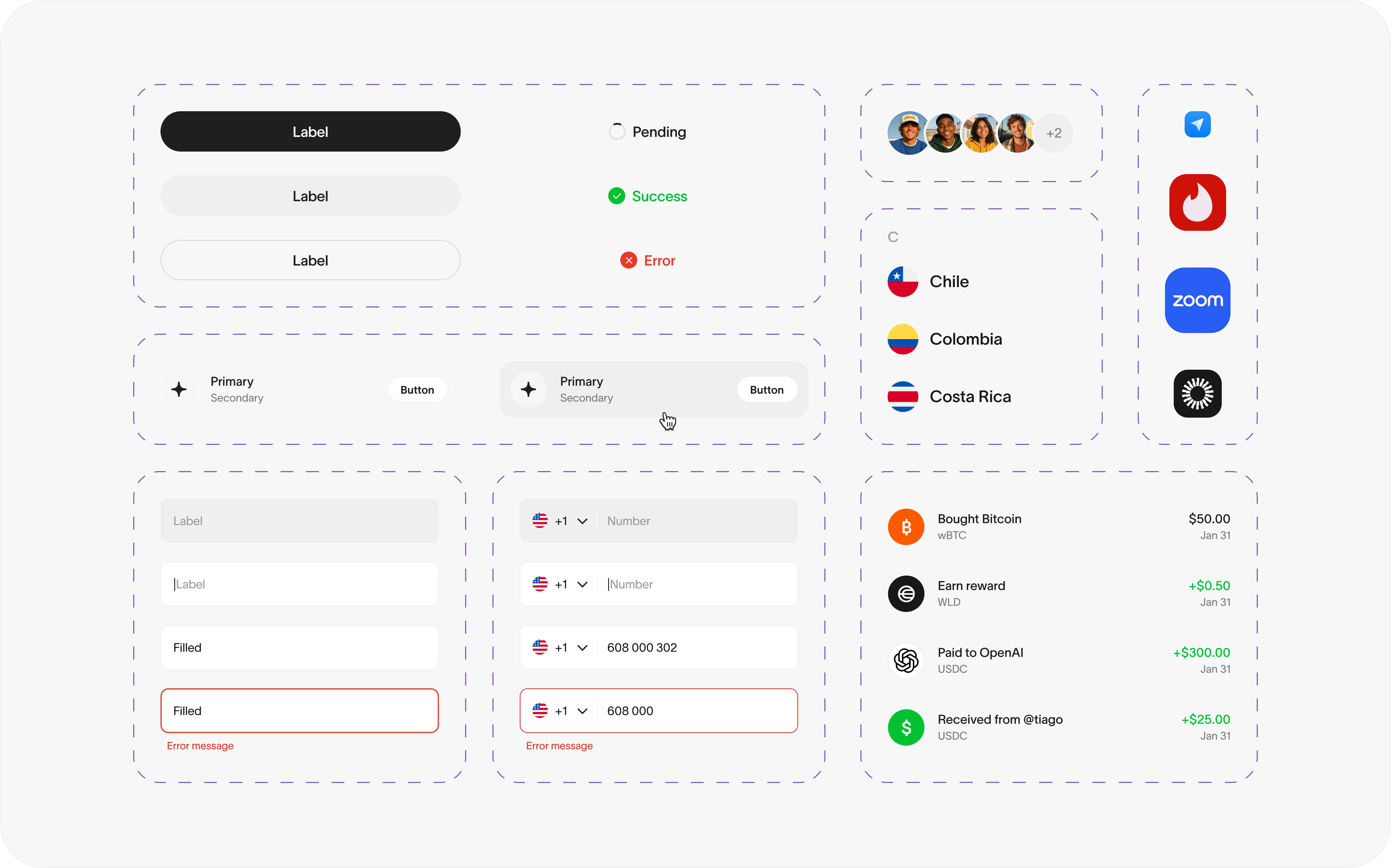 World Mini Apps UI kit