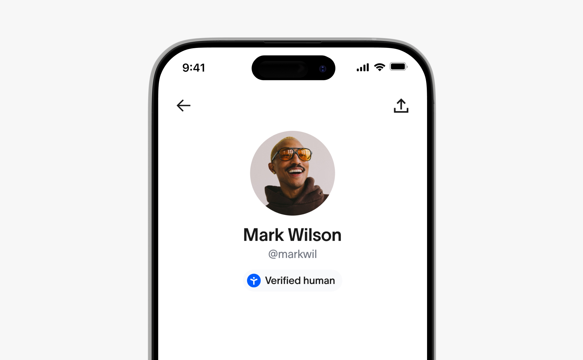 Mark Wilson's verified profile in World Chat